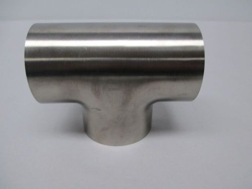 NEW WCB FLOW PRODUCTS 826607 3A 316 TEE ADAPTER TRI-WELD 2-1/2IN D364763