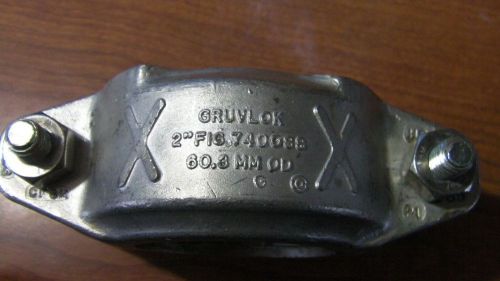 Gruvlok 2&#034; coupling 7400ss used for sale