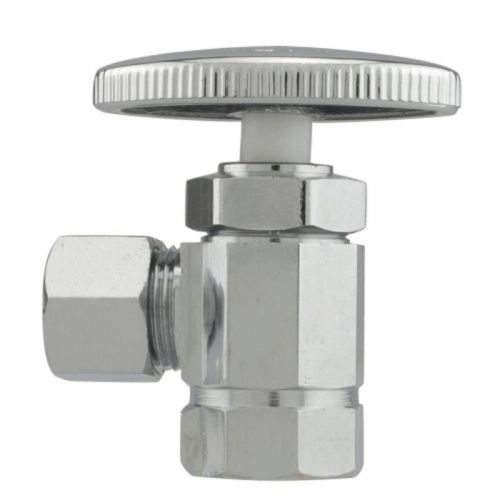 Angle stop 1/2&#034;x1/2&#034; chr lf watts water technologies water supply line valves for sale