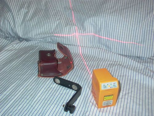 Awesome pls 2 palm laser level - case and bracket - pacific laser systems for sale
