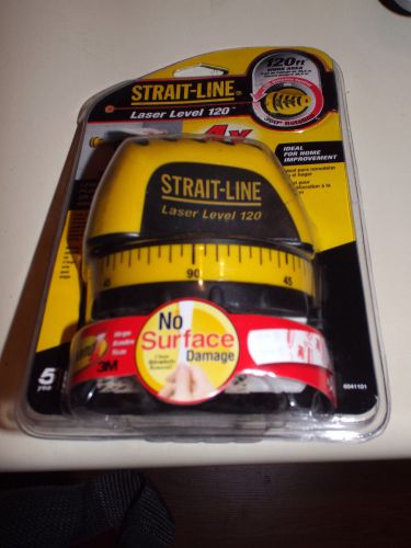 STRAIT LINE LASER LEVEL 120 LEVEL 4X BRIGHTER PLUMB OR ANY ANGLE