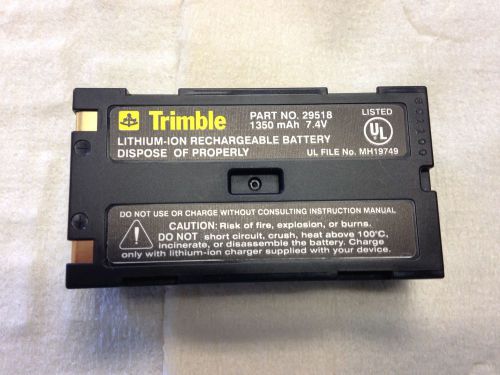 Genuine Trimble Battery # 29518 -- 1350 mAh 7.4V