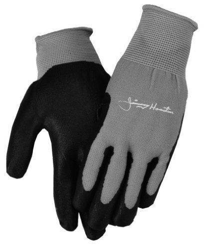 Midwest gloves 391a9-l-jh latex dipped nylon jimmy houston work glove  large for sale