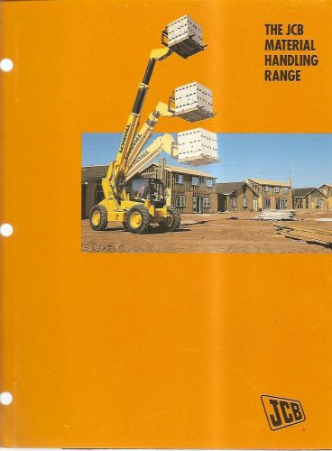 Equipment Brochure - JCB - Material Handling Product Range - c2002 (E1632)