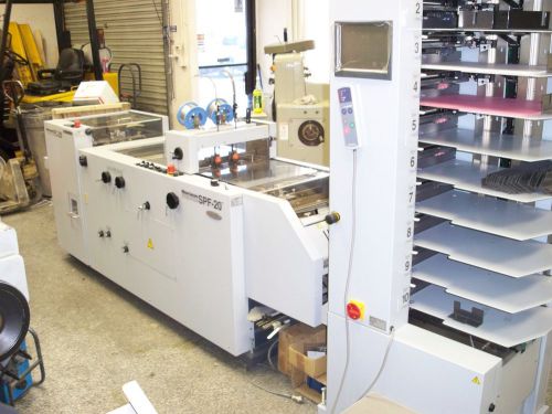 Horizon vac collator spf 20 bookletmaker trimmer duplo bourg stitcher for sale