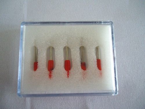 5 pcs of roland cemented carbide blades – 60degree, aa grade for sale