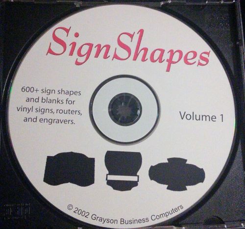 Sign shapes vector art