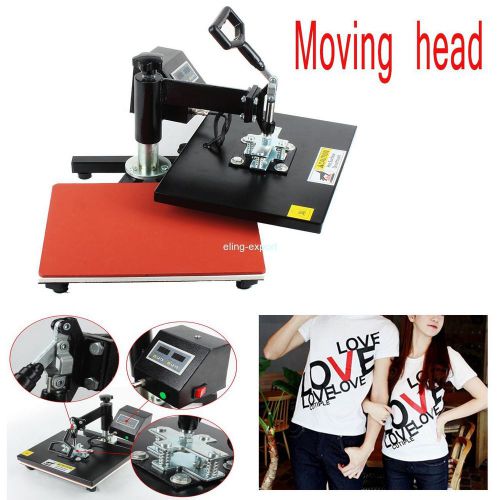 12&#034; x 15&#034; digital transfer high pressure heat press t-shirt sublimation machine for sale