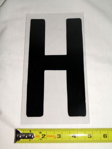 Replacement Plastic Letter for Outdoor Marquee Portable Sign Plastic 9 inch &#034;H&#034;