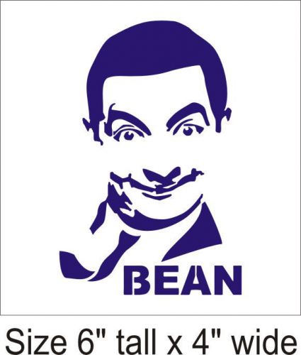 2X Mr. Bean Funny Car Vinyl Sticker Decal Truck Bumper Fine Art Cafe - 1185 B