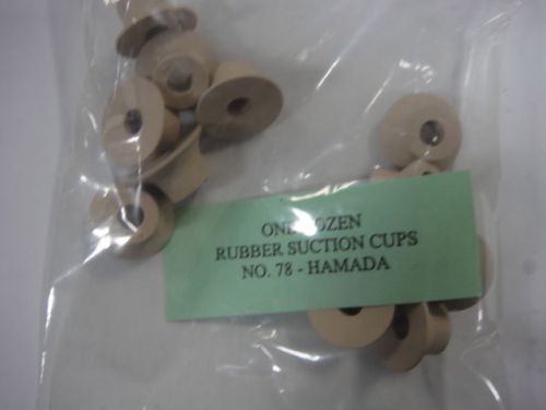 Hamada rubber suction cups, #78 for sale