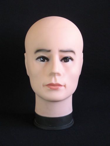 New PVC Male Big Head Model Mannequin Display Dummy Torso Glasses Head Circum23&#034;
