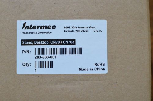 Brand New INTERMEC  Desktop Stand for CN70/70e Model 203-933-001