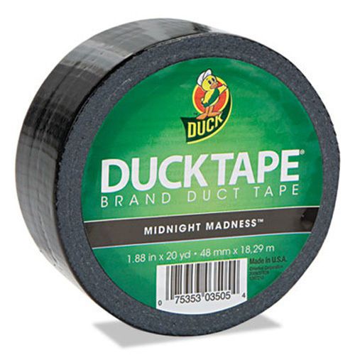 Henkel Consumer Adhesives Colored Duct Tape 1.88&#034;x20 yds 3&#034; Core Black
