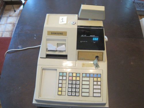 SAMSUNG ER-4915 ELECTRONIC CASH REGISTER, GOOD WORKING USED CONDITION (#1 OF 4)