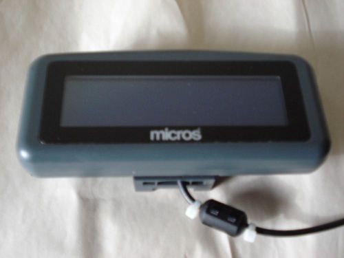 Micros Pos WS4 WS4LX Rear LCD Display