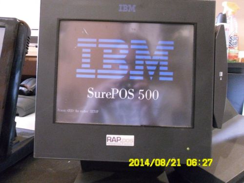 IBM 4840-532 SurePOS 500 Touch Screen POS Terminal