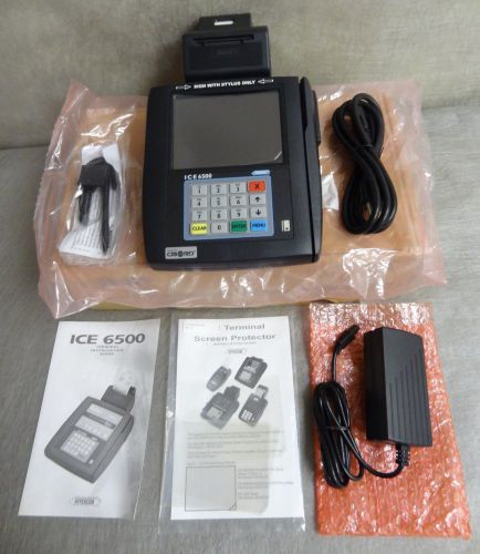 Hypercom ice series 6500 terminal interactive card payment system for sale