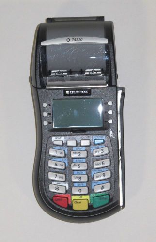 Equinox T4210 Hypercom Dial Credit Card Terminal