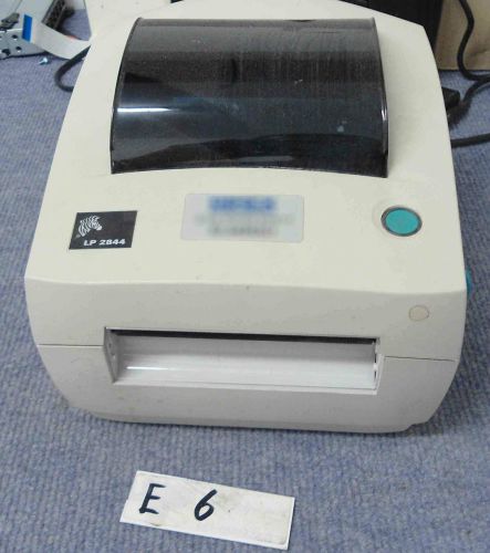 Zebra LP 2844 Direct Thermal Label Tag Printer for Parts AS-IS