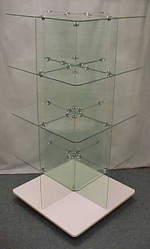 Tempered glass for Display cubes / shelf - 3/16 thick &amp; polished edge -14X14