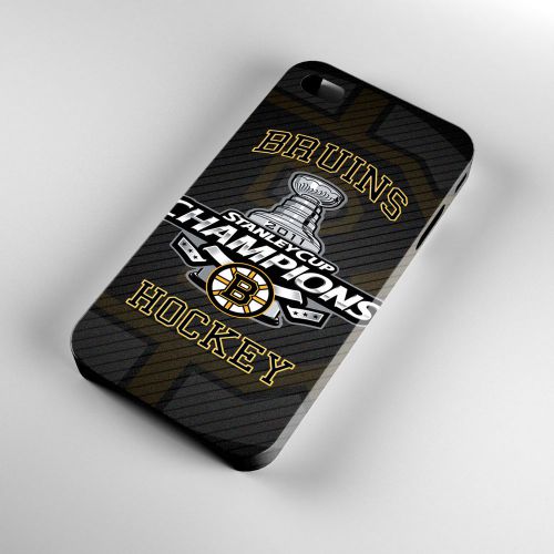 Boston Bruins Ice Hockey Team Art Logo iPhone 4/4S/5/5S/5C/6/6Plus Case 3D Cover