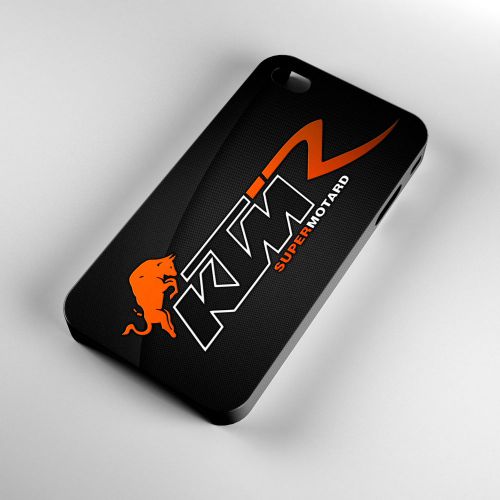 KTM Racing Motocross Motorcycle Logo iPhone 4 4S 5 5S 5C 6 6Plus 3D Case Cover