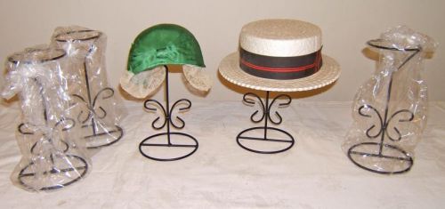 5 Butterfly decorative hat stands retail store home display USA made
