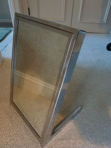 Shoe Store Fitting Mirror  (19 1/2&#034; H   x 13&#034; W and 11&#034; deep.)