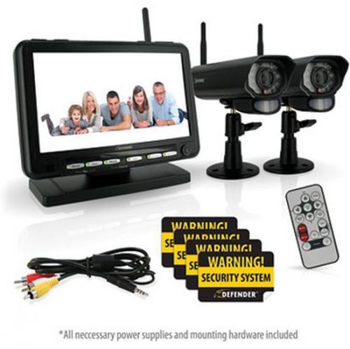 New Open Box Defender PX301-011 Digital Wireless DVR Security System