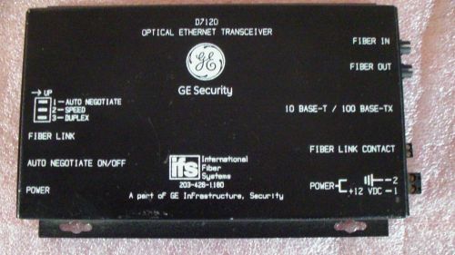 GE Optical Ethernet Tranceiver D7120