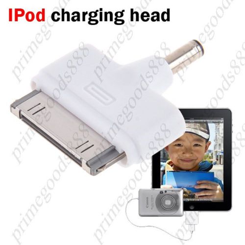 Dc 3.5mm male to 30 pin dock connector power adapter charger sale cheap discount for sale
