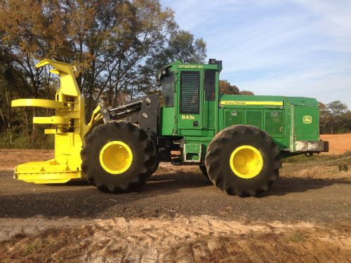 2010 John Deere 843K Feller Buncher