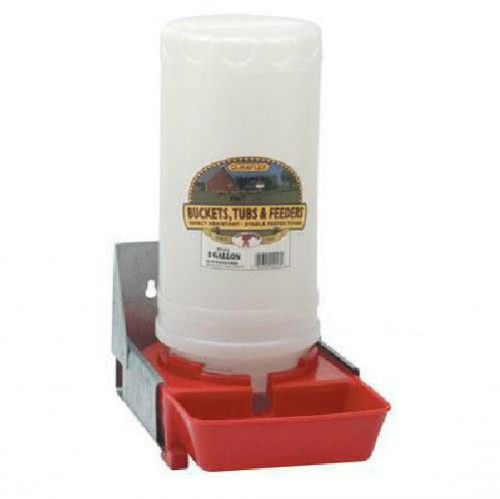 1 GALLON FARM GRADE WATERER WITH MOUNT TRAY FOR BABY PIG PIGLET SWINE!!!