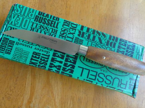 J.RUSSELL 4 5/8&#034; GREEN RIVER SHARP POINT SHOE  KNIFE CARBON STEEL USA