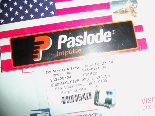 &#034;new&#034; paslode part # 091622  reducing pipe bushing for sale