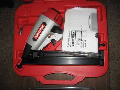 CRAFTSMAN IN-LINE ANGLE FINISH NAILER (Magnesium) 351.181770