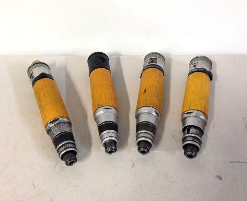 Lot of 4 atlas copco pneumatic nutrunner, drivers, drill, lum25 for sale