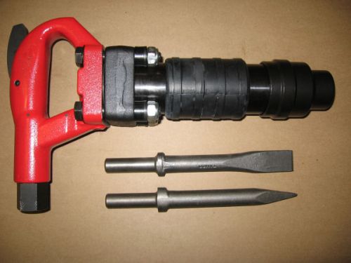 Pneumatic air 4 bolt chipping hammer ch2rrd + 2 bits for sale