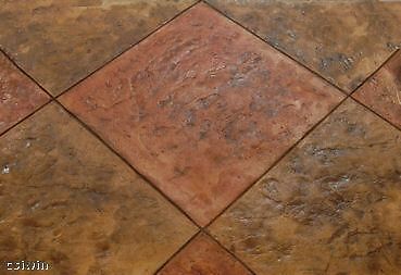 Tennessee River Slate Tile 8 Pc. Concrete Stamp Set