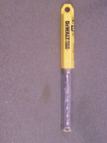 DE WALT 3/8 x 5-10&#034; rotary hammer rock carbide drill bit. DW5700. New.