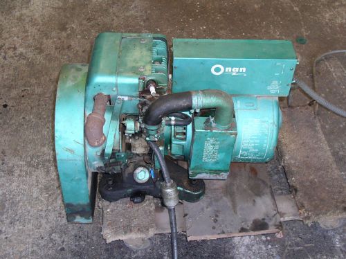 Onan Generator  2.5 KW  RV &amp; Marine,Gasoline 1800 RPM No Reserve
