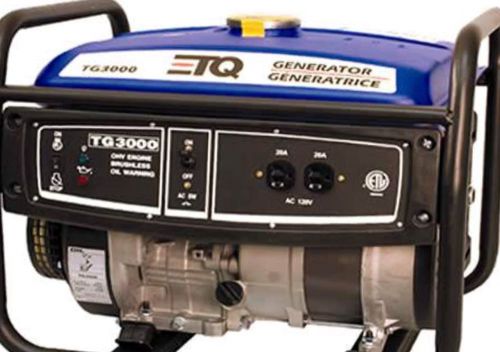 Etq 3000 watt gas generator for sale