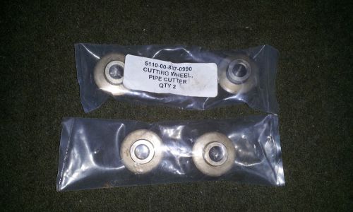 Lot Of 4 REED Replacement Pipe Cutting Wheels NEW