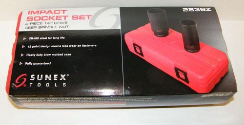 Sunex #2836z impact socket set for sale
