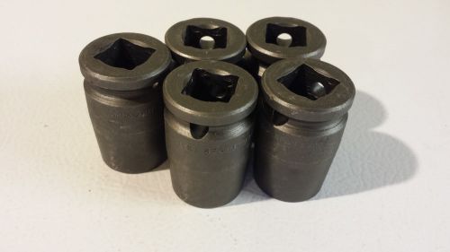 Apex sf-18mm16 16 mm metric impact socket lot of 5 for sale