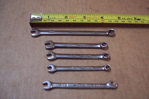 SNAP ON IGITION WRENCHES, METRIC, SET OF 5, 4MM, 5MM, 5.5MM, 6MM, 3/16&#034;