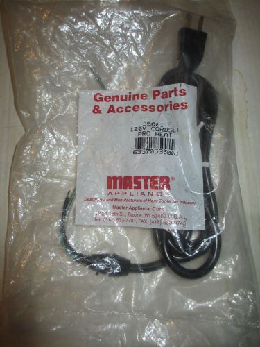 Master appliance pro heat 120v cord set 35001- replacement part for heat gun for sale