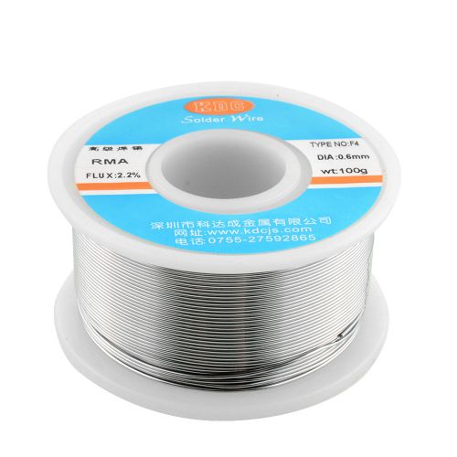 New 1 Roll 63/37 100g 0.6mm Tin Wire Solder Soldering for Electrical Electronic