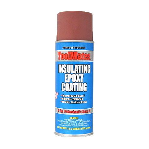 Red Insulation Spray Coating